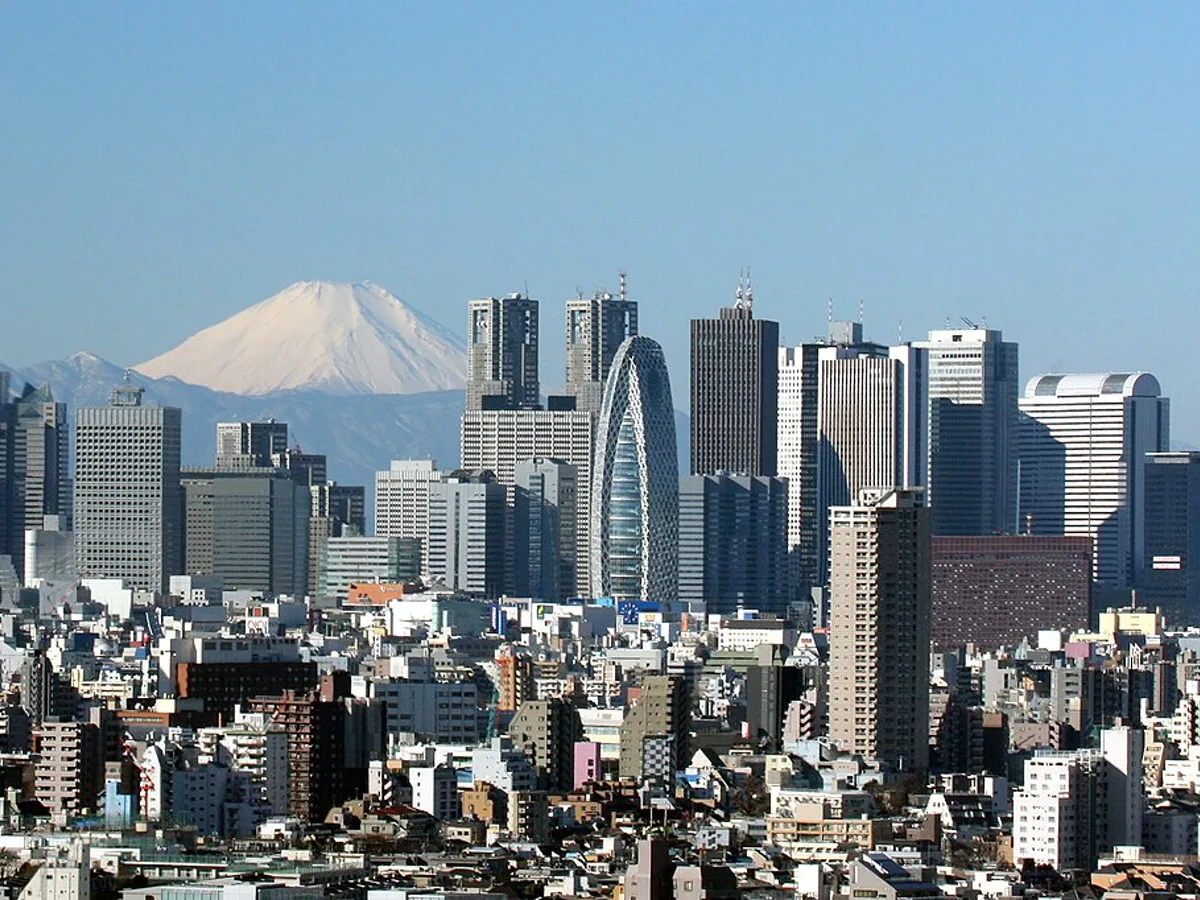 23区:新宿の街並み